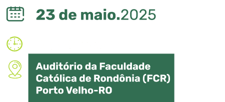 ocorrera no dia 23/05/2025 a partir das 14 horas auditório faculdade Católica